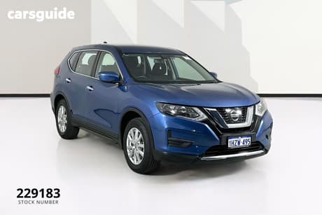 Blue 2020 Nissan X-Trail Wagon St 7 Seat (2Wd)