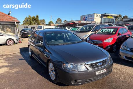 Grey 2008 Ford Falcon Sedan Sr (Lpg)