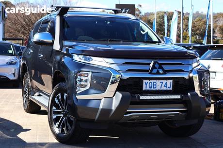 Grey 2023 Mitsubishi Pajero Sport Wagon Exceed (4Wd) 7 Seat