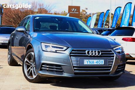 Grey 2017 Audi A4 Sedan 2.0 Tfsi S Tronic Sport
