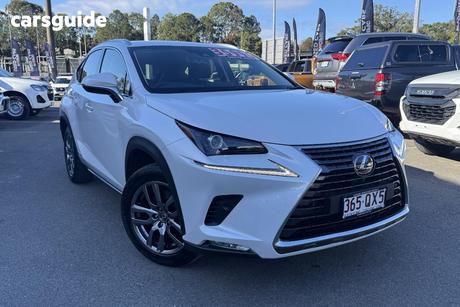 White 2018 Lexus NX300H Wagon Luxury Hybrid (Fwd)
