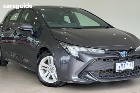 Grey 2022 Toyota Corolla Hatchback Ascent Sport Hybrid