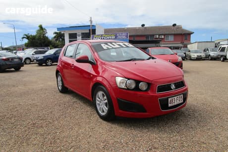 Red 2014 Holden Barina Hatchback Cd
