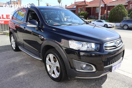 Black 2015 Holden Captiva Wagon 7 Ltz (4X4)
