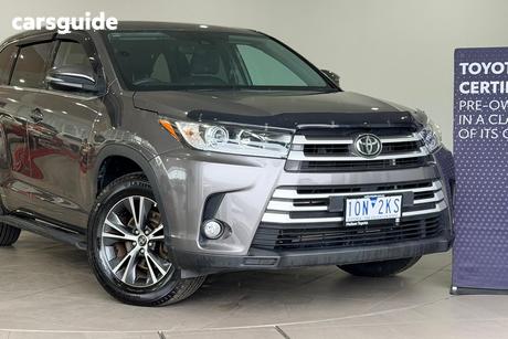 Grey 2018 Toyota Kluger Wagon Gx (4X4)