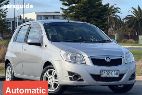 Silver 2010 Holden Barina Hatchback