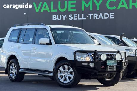 White 2019 Mitsubishi Pajero Wagon Glx (4X4) 7 Seat