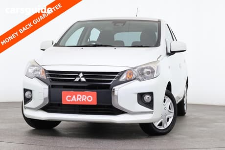 White 2021 Mitsubishi Mirage Hatchback Es