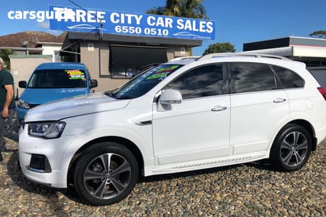 White 2016 Holden Captiva Wagon 7 Ltz (Awd)
