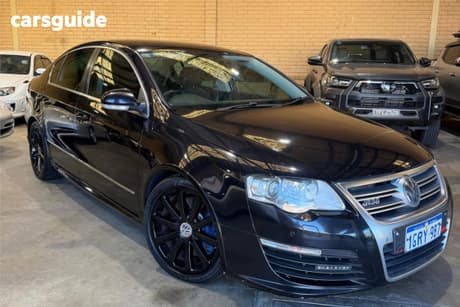 Black 2010 Volkswagen Passat Sedan R36