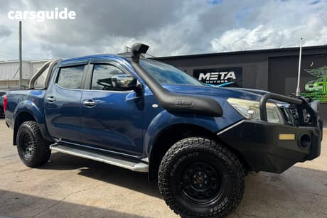 Blue 2015 Nissan Navara Dual Cab Utility St (4X4)