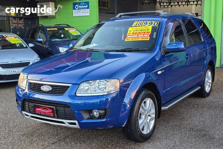 Blue 2010 Ford Territory Wagon Ts (4X4)