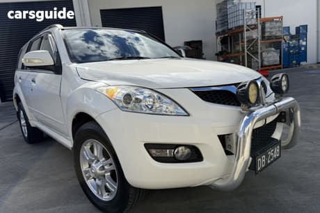 White 2013 Great Wall X200 Wagon (4X4)