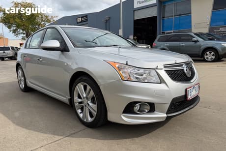Silver 2014 Holden Cruze Hatchback Sri V
