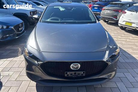 Grey 2024 Mazda 3 Hatchback G20 Evolve