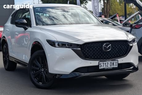 White 2025 Mazda CX-5 Wagon G35 Gt Sp Turbo (Awd)