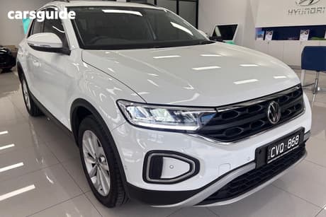 White 2023 Volkswagen T-ROC Wagon Tsi110 Citylife