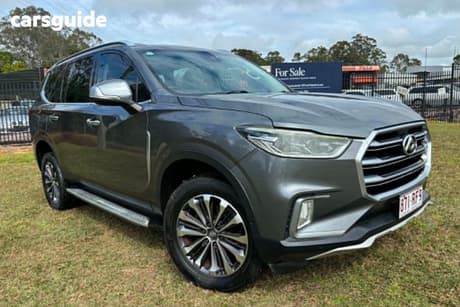 Grey 2019 LDV D90 Wagon Deluxe (2Wd)