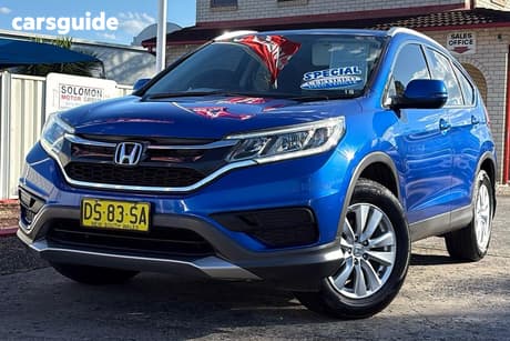 Blue 2014 Honda CR-V Wagon Vti (4X2)