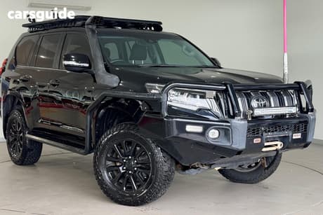 Black 2018 Toyota Landcruiser Prado Wagon Vx (4X4)