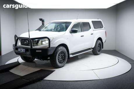 White 2019 Nissan Navara Dual Cab Pick-up Rx (4X4)