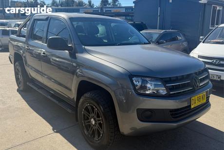 Grey 2015 Volkswagen Amarok Dual Cab Utility Tdi420 (4X2)