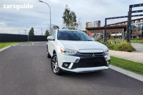 White 2017 Mitsubishi ASX Wagon Ls (2Wd)