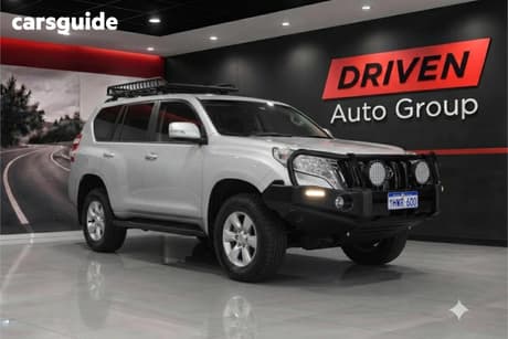Silver 2016 Toyota Landcruiser Prado Wagon Gxl (4X4)