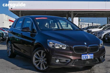 Brown 2014 BMW 218I Wagon Active Tourer Luxury Line