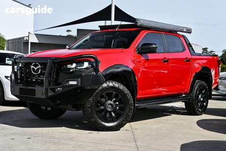 Red 2025 Mazda BT-50 Dual Cab Pick-up Sp (4X4)