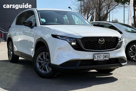 White 2026 Mazda CX-5 Wagon G25 Evolve (Awd)