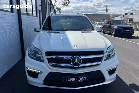 White 2014 Mercedes-Benz GL63 Wagon Amg