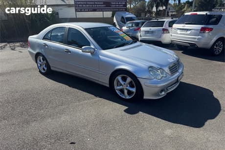 Silver 2006 Mercedes-Benz C180 Sedan Kompressor Classic