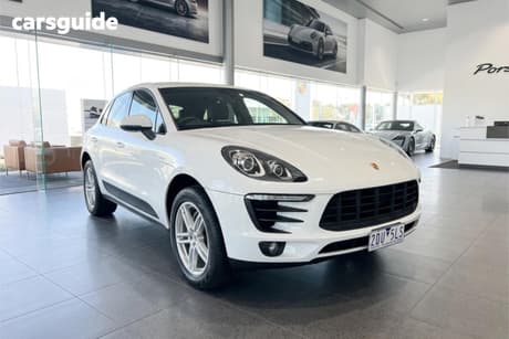 White 2014 Porsche Macan Wagon S Diesel