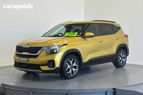 Yellow 2020 Kia Seltos Wagon S (Fwd)