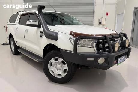 White 2016 Ford Ranger Dual Cab Utility Xlt 3.2 (4X4)