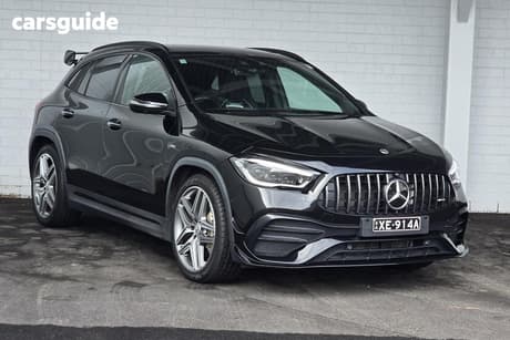 Black 2022 Mercedes-Benz GLA35 Wagon 4Matic
