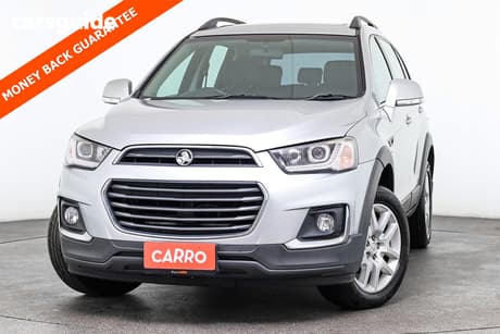 Silver 2017 Holden Captiva Wagon Active 7 Seater