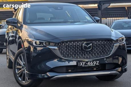 Blue 2025 Mazda CX-5 Wagon G25 Akera (Awd)