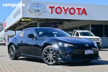 Black 2017 Toyota 86 Coupe Gts