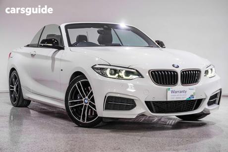 White 2019 BMW M240I Convertible M240I