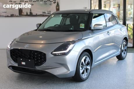 Silver 2026 Suzuki Swift Hatchback Hybrid Glx
