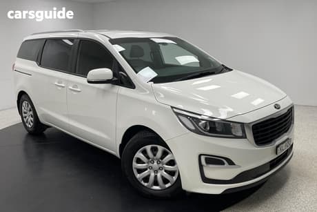 White 2020 Kia Carnival Wagon S