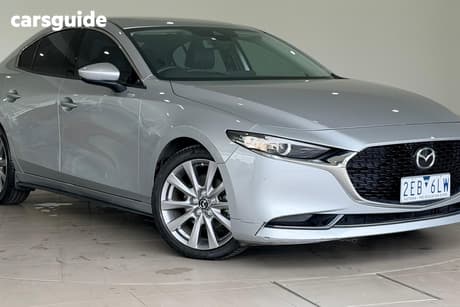 Silver 2021 Mazda 3 Sedan G25 Gt
