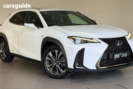White 2019 Lexus UX250H Wagon F Sport Hybrid