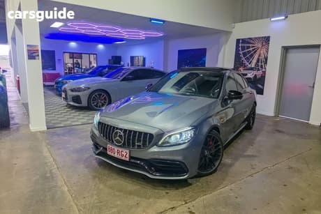 Grey 2019 Mercedes-Benz C63 Sedan S