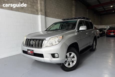 Silver 2013 Toyota Landcruiser Prado Wagon Gxl (4X4)