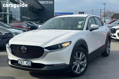 White 2024 Mazda CX-30 Wagon G20 Touring (Fwd)