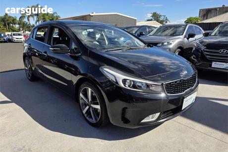 Black 2017 Kia Cerato Hatchback Sport