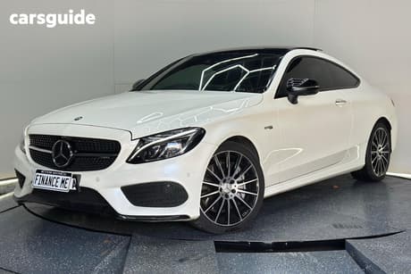 White 2016 Mercedes-Benz C43 Coupe 43